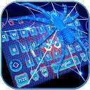 Neon Spider keyboard Theme 10001003 APK Скачать