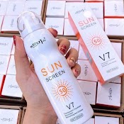 (Chính Hãng)Xịt Chông Nắng V7 Sun. Xịt Chông Nắng Nâng Tône.kem Dưỡng Trắng Da Toàn Thân 200Ml.