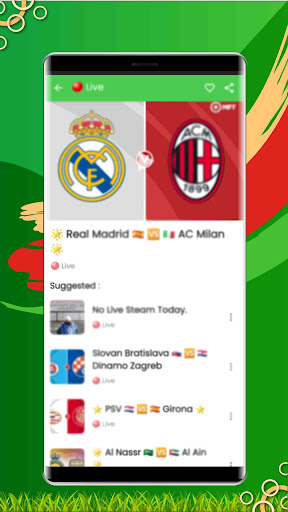 Screenshot Live Football TV HD Streaming