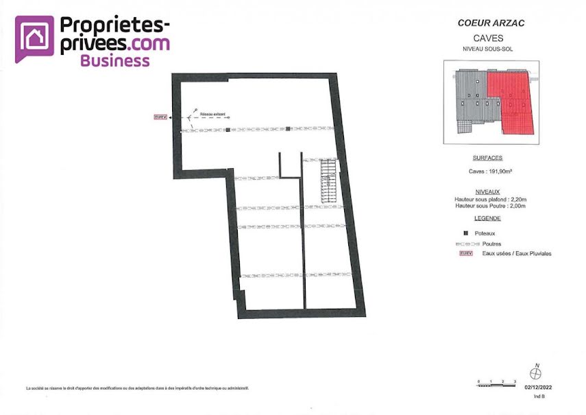 Vente locaux professionnels  284 m² à Toulouse (31000), 850 000 €