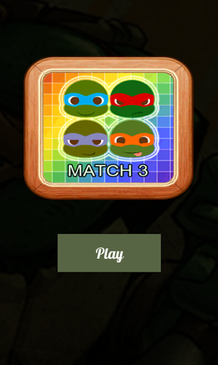 Match 3 Ninja Turtles Game