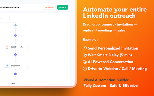Turbo Tangerine - LinkedIn Prospecting screenshot 2