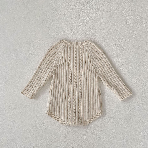 Title 4, Autumn Baby Round Neck Long Sleeve Knitted Pure...