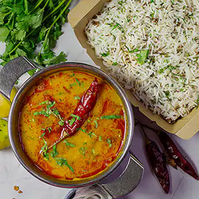 Jeera Rice & Dal Fry Bowl