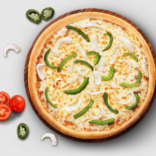 Onion And Capsicum Pizza