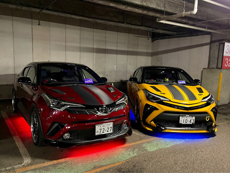 C-HRのおかえり弐号機・兄妹車コラボ・C-HR・塩カル恐るべし・部品交換終了に関するカスタム事例の投稿画像1枚目