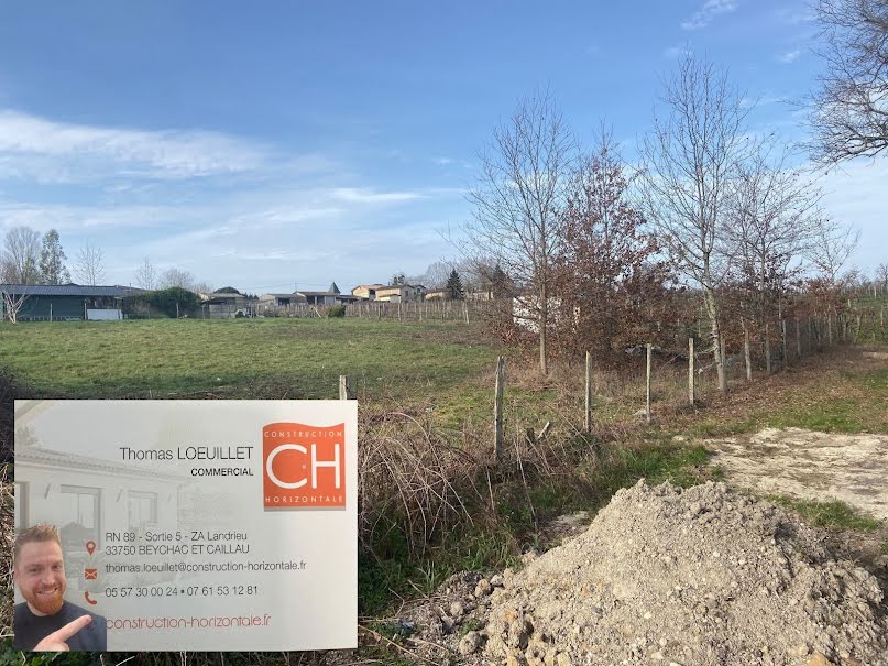 Vente terrain  680 m² à Carignan-de-Bordeaux (33360), 180 000 €