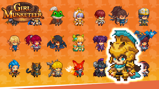 Screenshot Girl Musketeer : IDLE RPG