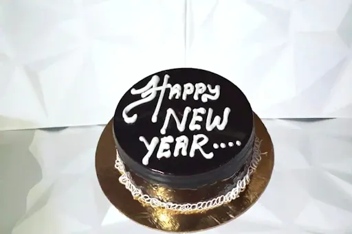 New Year Chocolate Cake