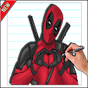 Herunterladen How To Draw Deadpool Easy Installieren Sie Neueste APK Downloader