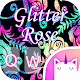 Download Glitter Rose Emoji Keyboard Theme For PC Windows and Mac 1.0