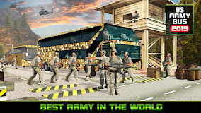 Offroad US Army Bus Transport Simulator