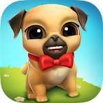 Cover Image of Download My Virtual Pet Dog 🐾 Louie the Pug 1.7 APK