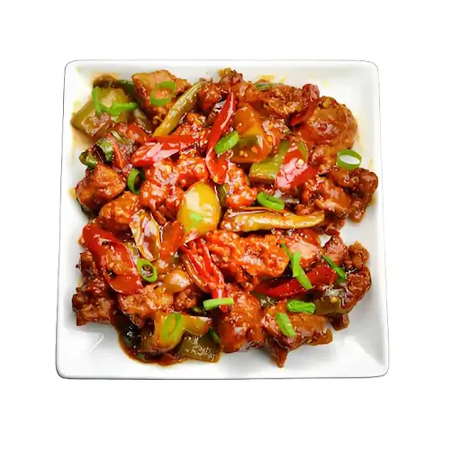 Chilli Chicken Dry Andhra Style (8 Pcs)