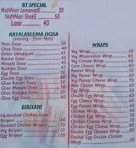 Belly Treat Food Truck menu 2