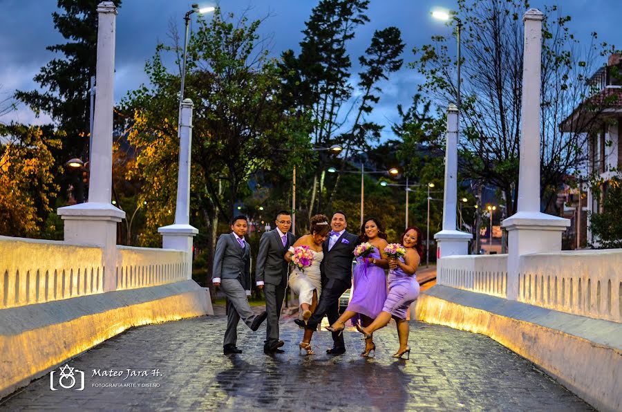 Düğün fotoğrafçısı Mateo Jara Hurtado (mateojara). 5 Ağustos 2019 fotoları