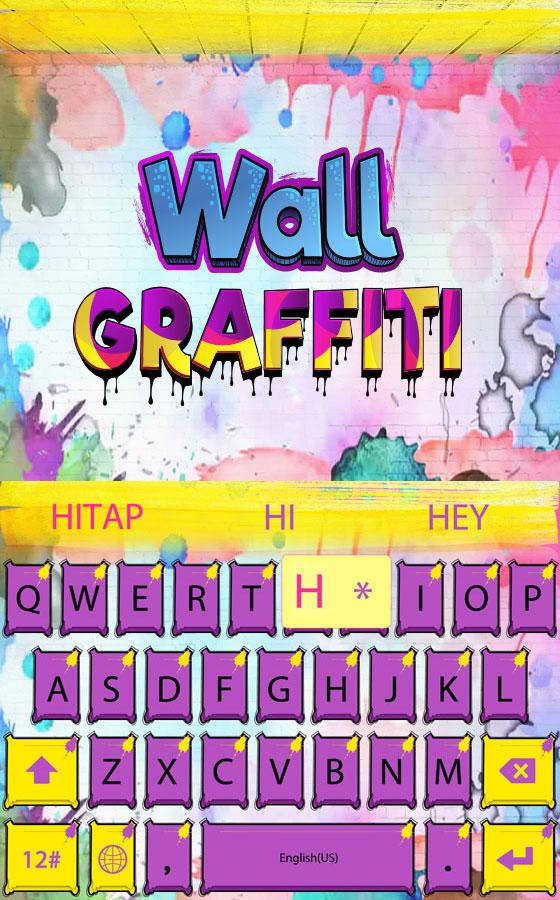 Graffiti wall for Keyboard Screen 2