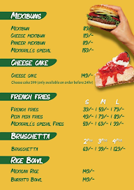 Mexigrills menu 2