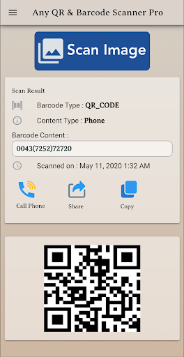 Any QR  Barcode Scanner Pro