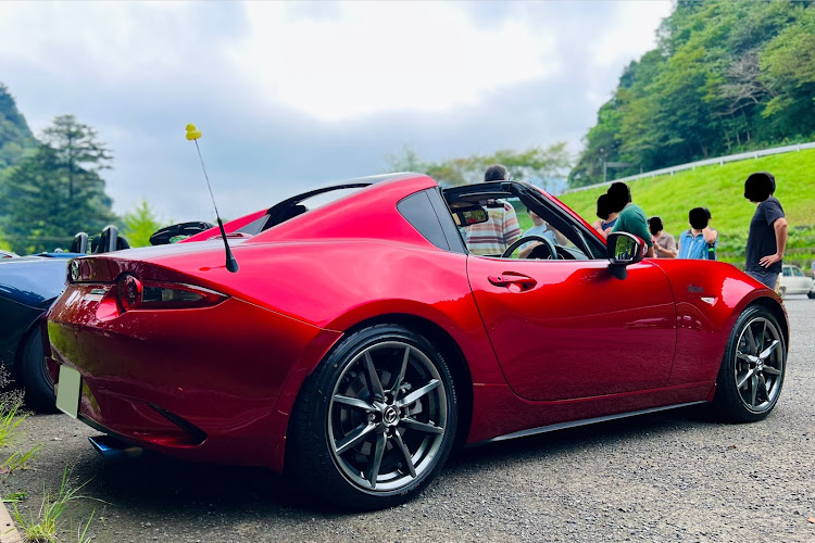 ロードスターRFのいつもいいね＆コメントありがとうございます🥰・カナロドミーティングアフター・オフ会に飛び入り参加・G.S.Cafeに関するカスタム事例の投稿画像2枚目