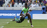 Blitzboks try-machine Seabelo Senatla.