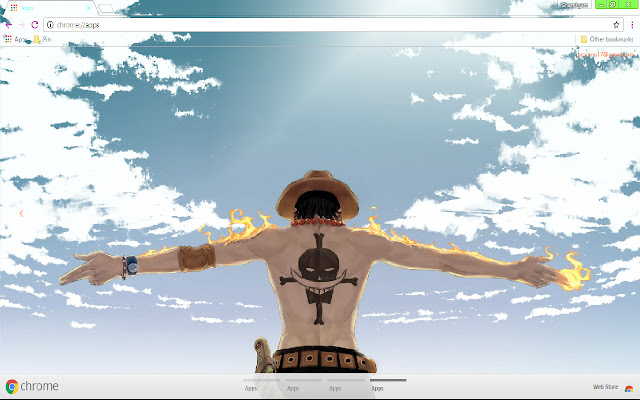 One Piece  Ultra HD 1366x768 chrome extension