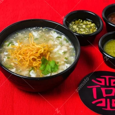 Manchow Soup (Chicken) (Serves 1)