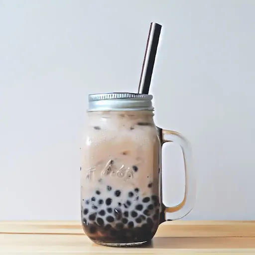 Taro Bubble Mocha [450 Ml Mason Jar]