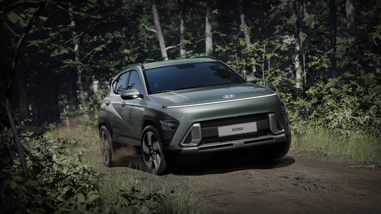 The new Hyundai Kona has debuted with Android looks and an electric drivetrain.