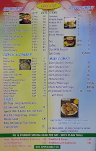 Bihar Traditional Food menu 1