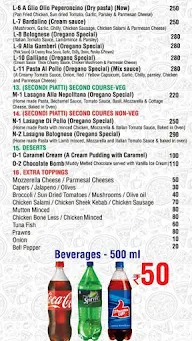 Oregano Pizzeria menu 5