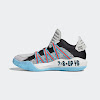 dame 6 playoffs gray one/grey three/bright cyan