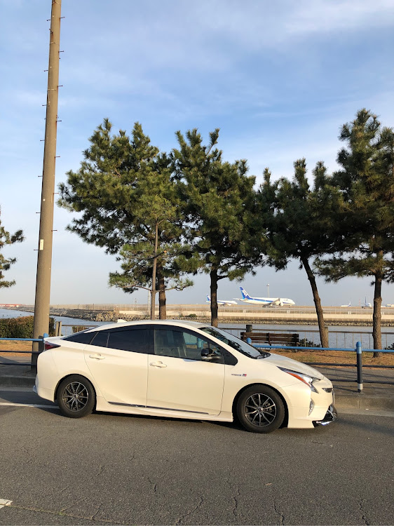 プリウスのドライブ・京浜島つばさ公園・東京ゲートブリッジ・レインボーブリッジに関するカスタム事例の投稿画像1枚目