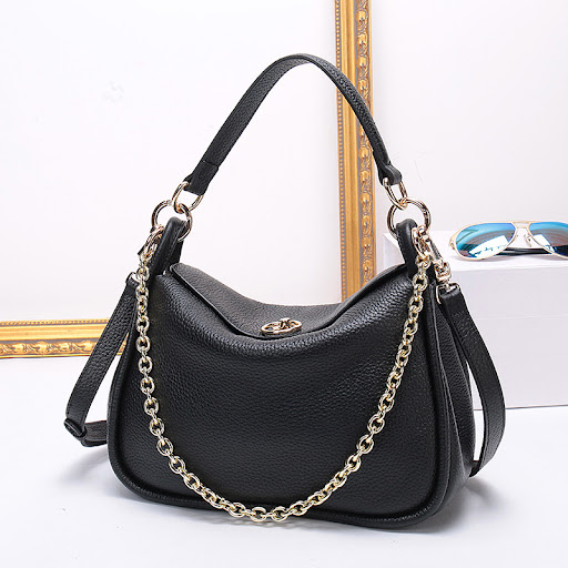 Title 4, Ladies Chain Toe Layer Leather Tote Bag. Stylis...