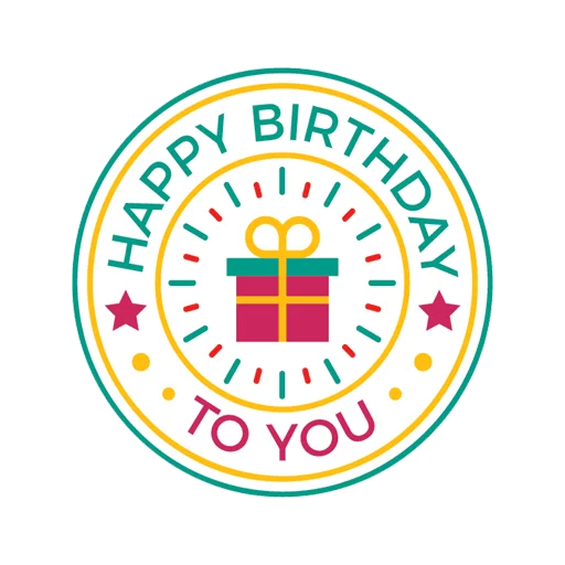 Happy Birthday Stickers WAStickerApps