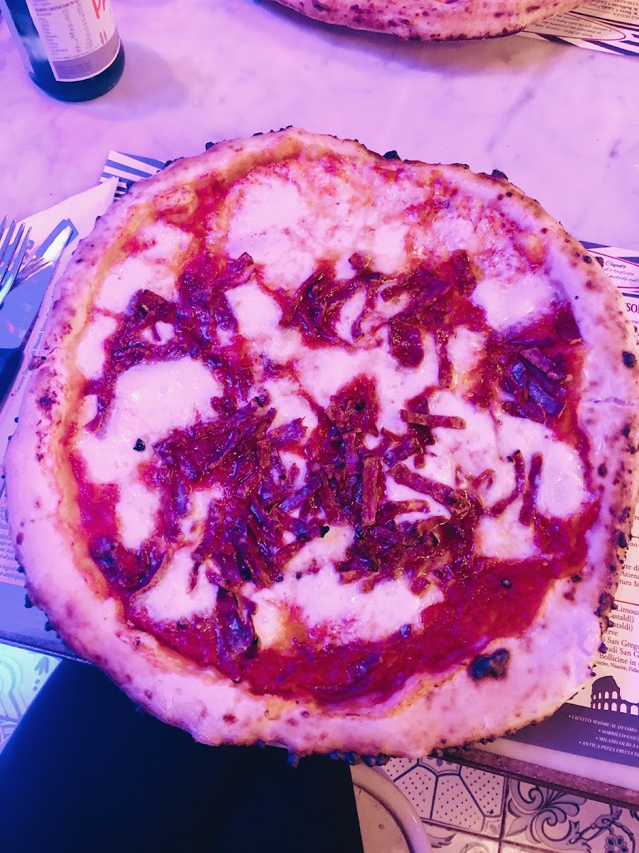 Gluten-Free Pizza at Gino Sorbillo Lievito Madre al Mare