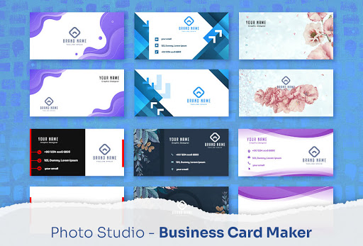 Screenshot Business Cards Photo Maker