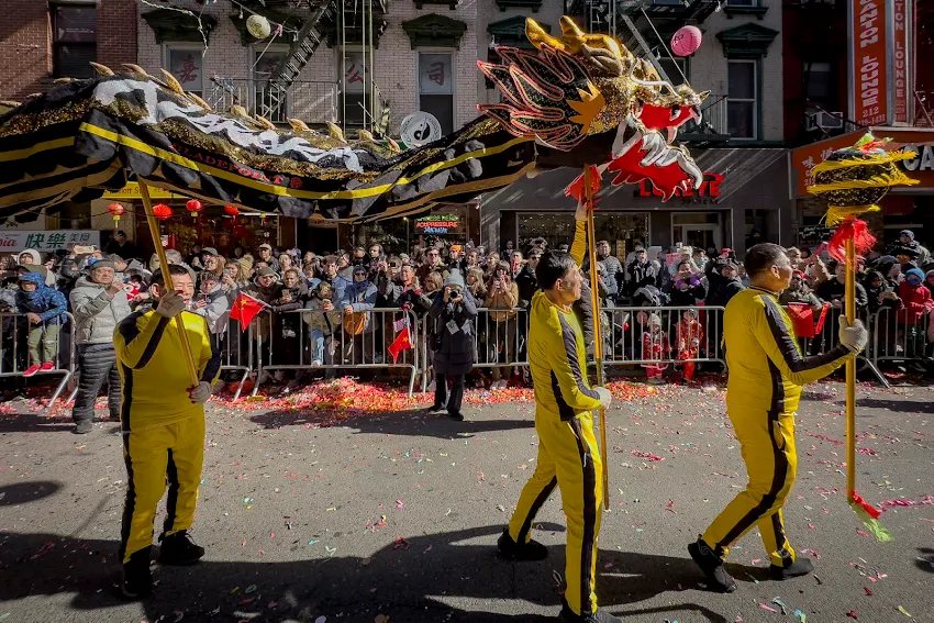 Proslava lunarne Nove godine u Njujorku