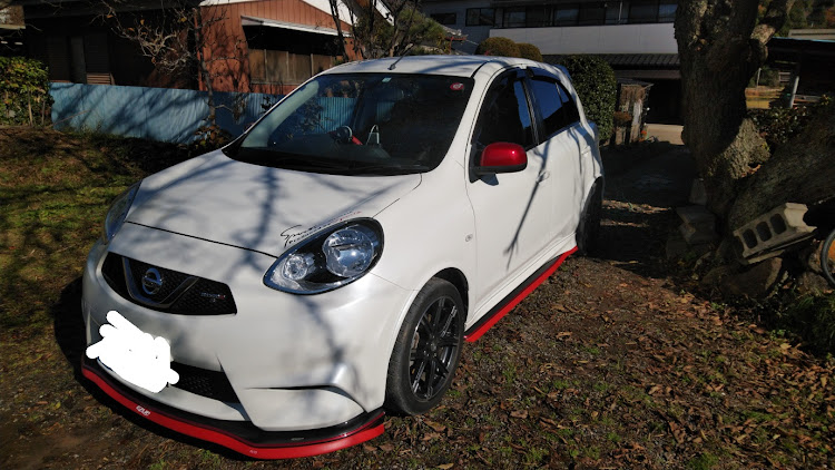 マーチの洗車に関するカスタム事例の投稿画像1枚目