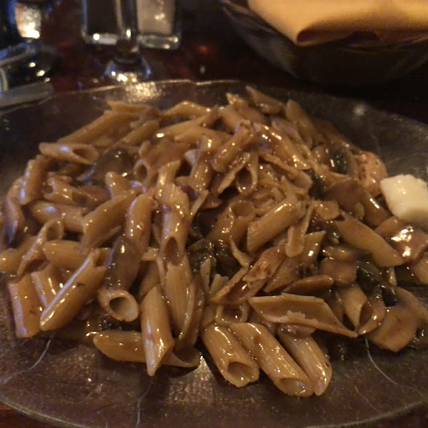 Gluten-Free Pasta at Black Bear Restaurant