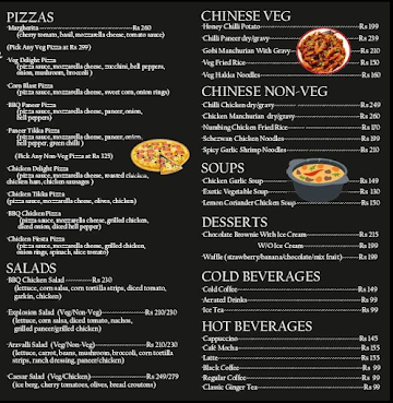 Cafe Dosti menu 