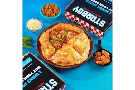 Rarah Chicken Stuffed Pizza + Free Coke (250 Ml)