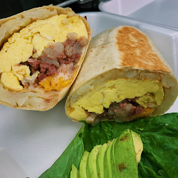 Corned Beef Hash Burrito