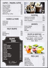 Machaan Cafe menu 1