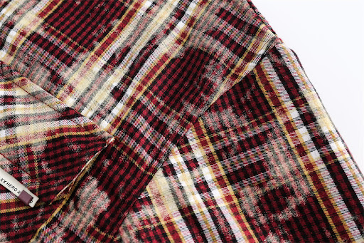 Title 8, American Retro Plaid Shirt Mens Spring and Aut...