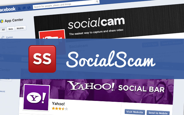 SocialScam chrome extension