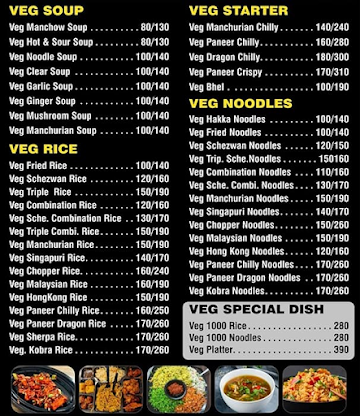 Dhavale Agri Khanaval Ani Chinese Corner menu 