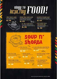 Spice Factory menu 1