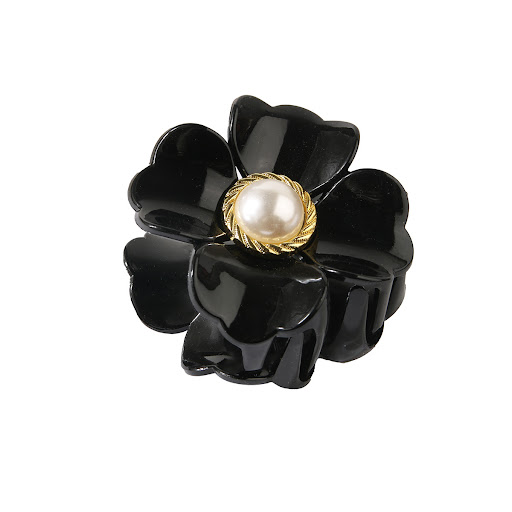 Title 12, French Romantic Flower Clasp Pearl Hairpin for ...