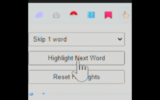 Word Skipper Highlighter screenshot 5